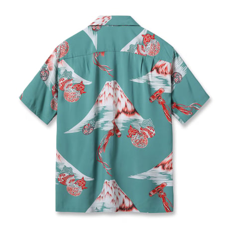 SUN SURF / DUKE KAHANAMOKU SPECIAL EDITION "Mt. FUJI & LUCKY EGGPLANT" (GREEN)