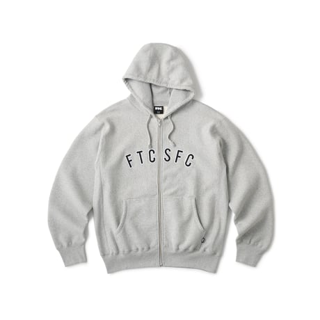 FTC | ARC LOGO ZIP UP HOODY "GRAY" (FTC026SPSW04)