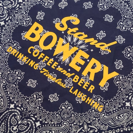 Stand BOWERY / BOWERY STANDARD LOGO BANDANA (2COLOR)