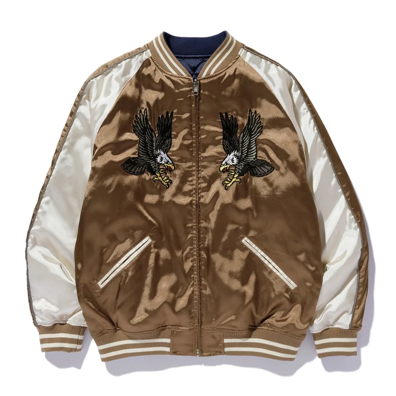 XLARGE | REVERSIBLE SOUVENIR JACKET(BROWN) | T.