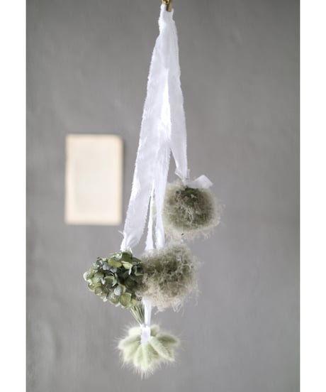 スモークツリーと紫陽花