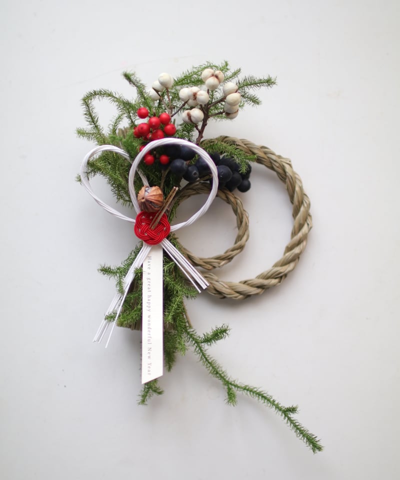 18. 2026 しめ縄飾り | 草花のある暮らし atelier Kanon