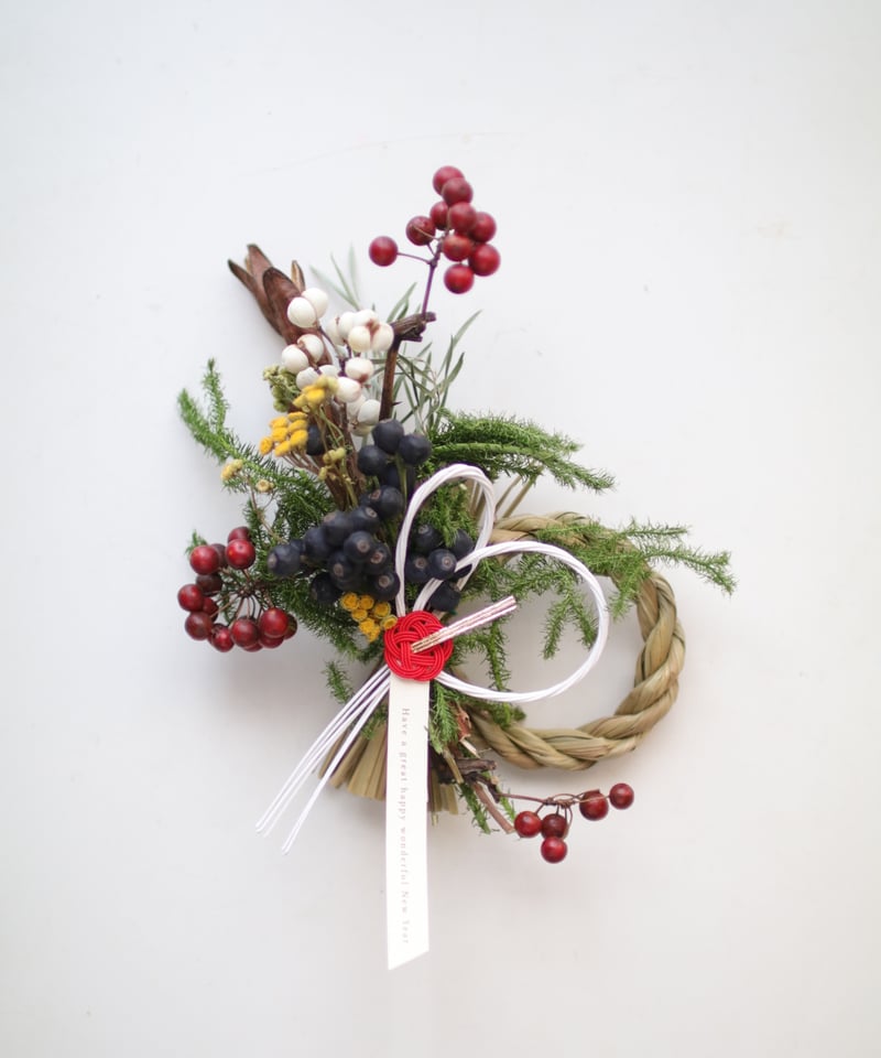 ⑨ 2026 しめ縄飾り | 草花のある暮らし atelier Kanon