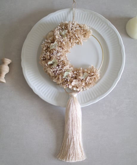 moon  wreathe  紫陽花　1