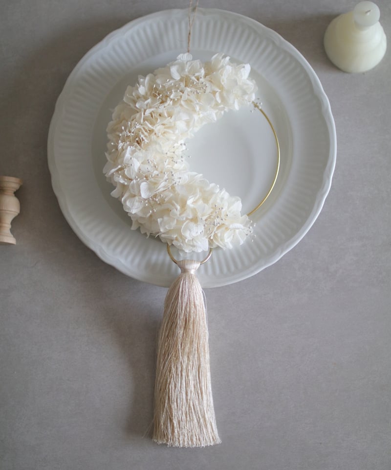 紫陽花 川場村 吉祥寺の風鈴 今年は中に紫陽花のブリザードフラワー入れ