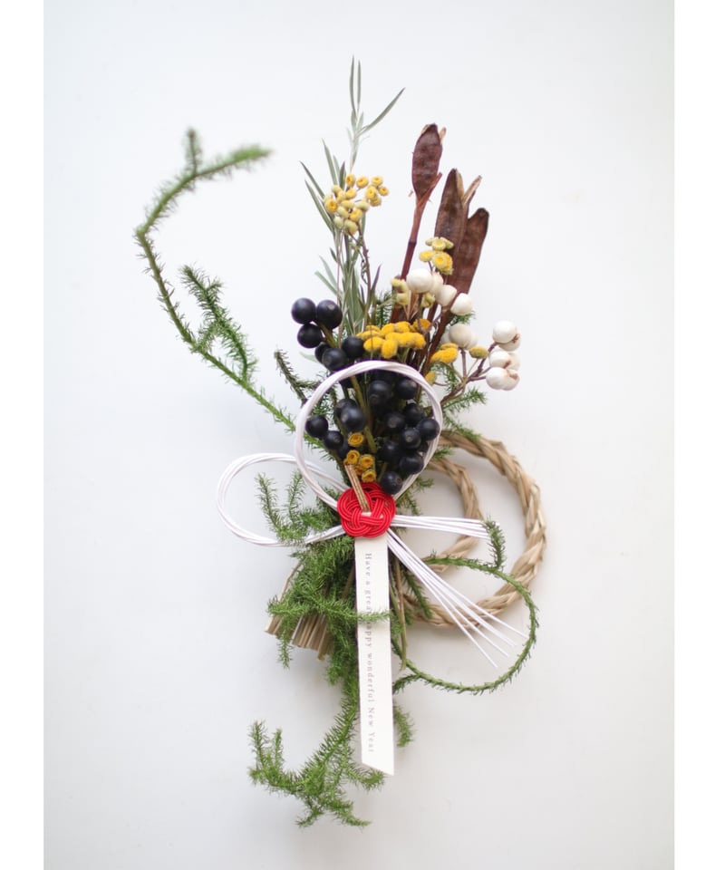 ⑧ 2026 しめ縄飾り | 草花のある暮らし atelier Kanon