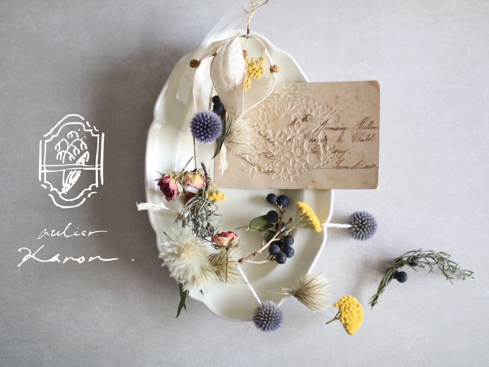 草花のある暮らし　atelier Kanon