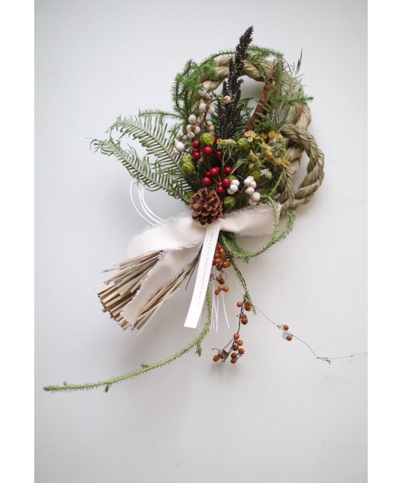 28. 2026 しめ縄飾り | 草花のある暮らし atelier Kanon