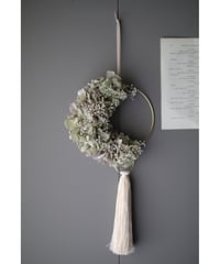 No.3 moon  wreathe  紫陽花