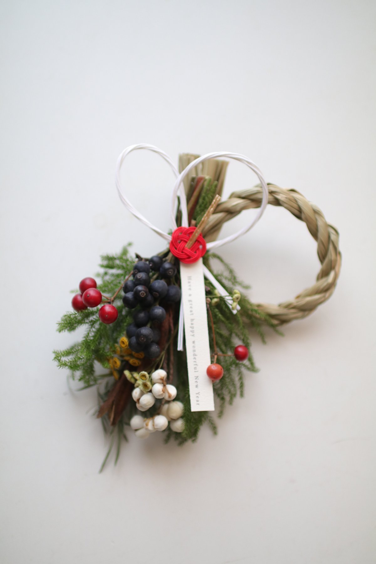 ⑥ 2026 しめ縄飾り | 草花のある暮らし atelier Kanon