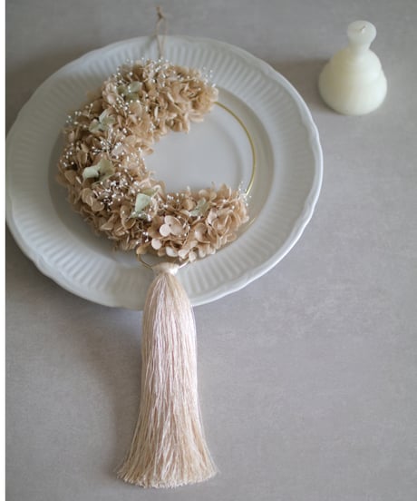 moon  wreathe  紫陽花　1