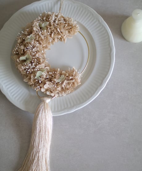 moon  wreathe  紫陽花　1