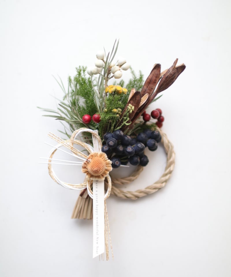 20. 2026 しめ縄飾り | 草花のある暮らし atelier Kanon