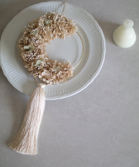 moon  wreathe  紫陽花　1