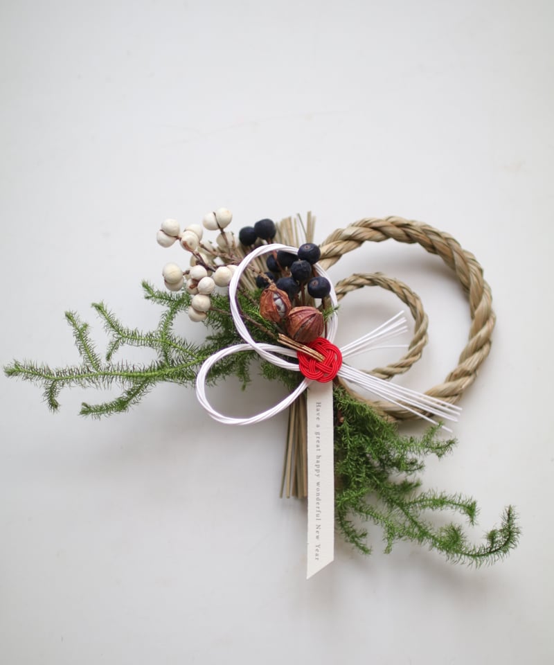 27. 2026 しめ縄飾り | 草花のある暮らし atelier Kanon