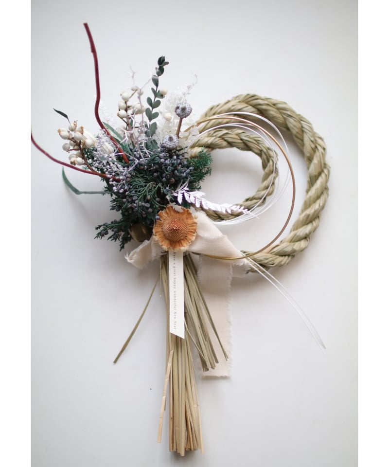 11.しめ縄リース bc6bdd17032ec652c0889e1037c02c