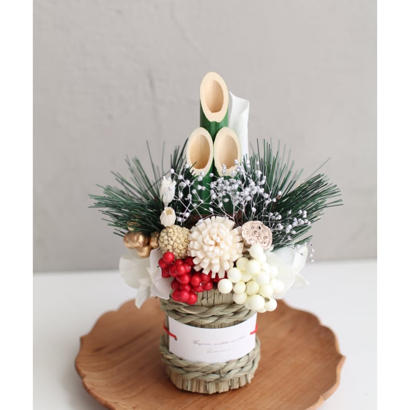 out           ❁ナチュラルを正月飾り❁バンブーラウンド❁ out ❁ナチュラルを正月飾り❁バンブーラウンド❁