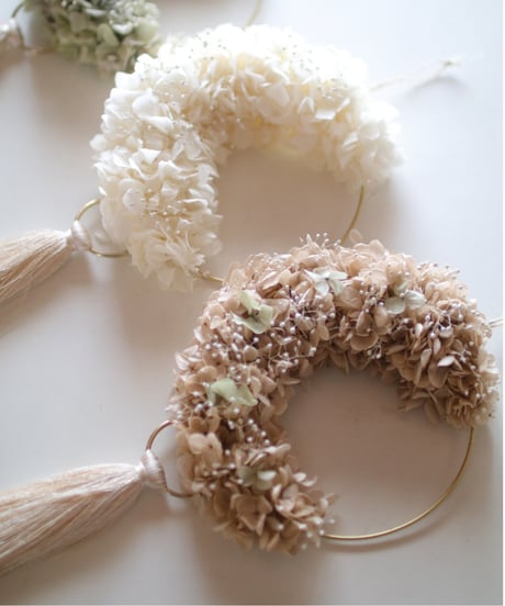 moon  wreathe  紫陽花　1