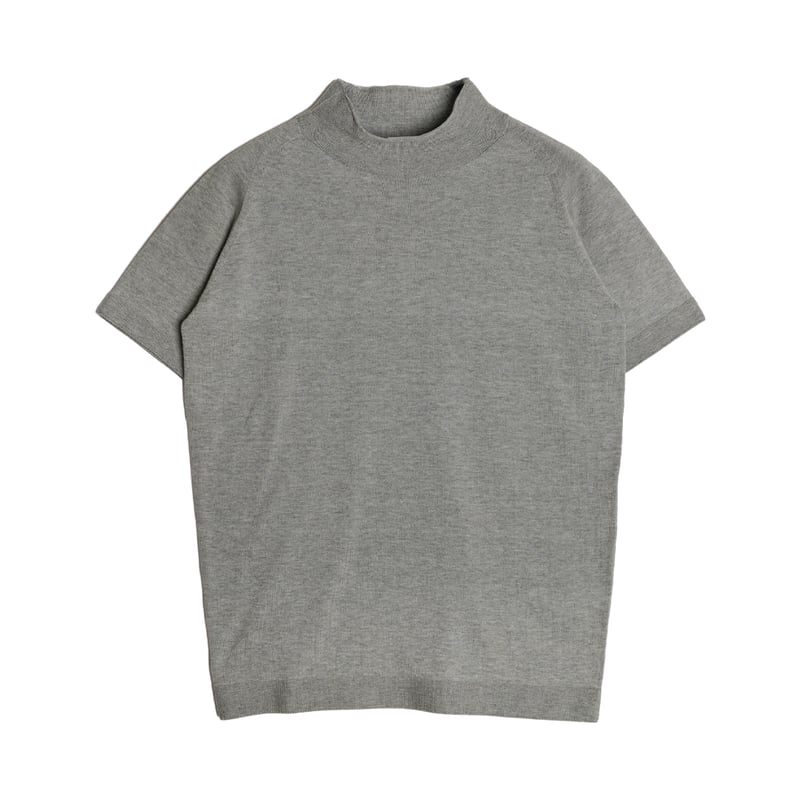 CLUBHAUS × CROWNAFAIR クラブハウス モックネックT(L) CLUBHAUS Knit Mockneck - Gray | CLUBHAUS | クラブハウス