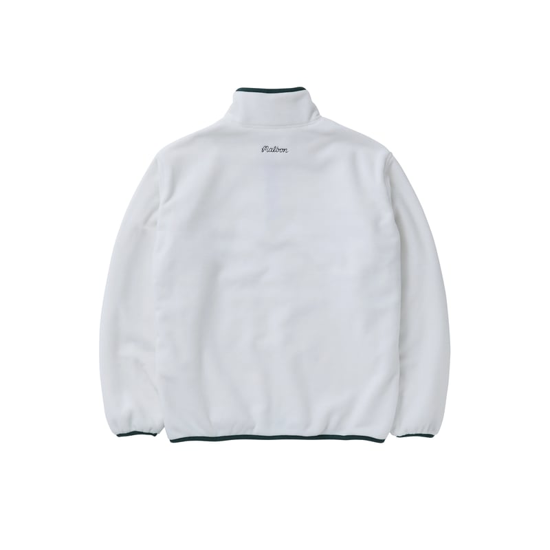 NEIGHBORHOOD X MALBON GOLF POLER JACKET - White NEIGHBORHOOD X MALBON GOLF POLER JACKET - White