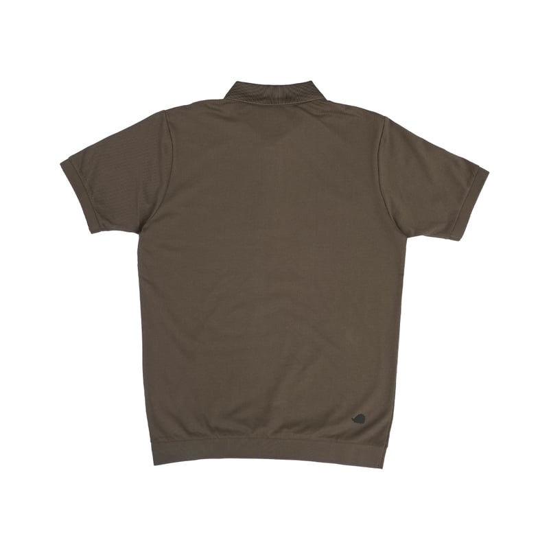 CLUBHAUS RibbedHem Polo - Khaki | CLUBHAUS | クラ