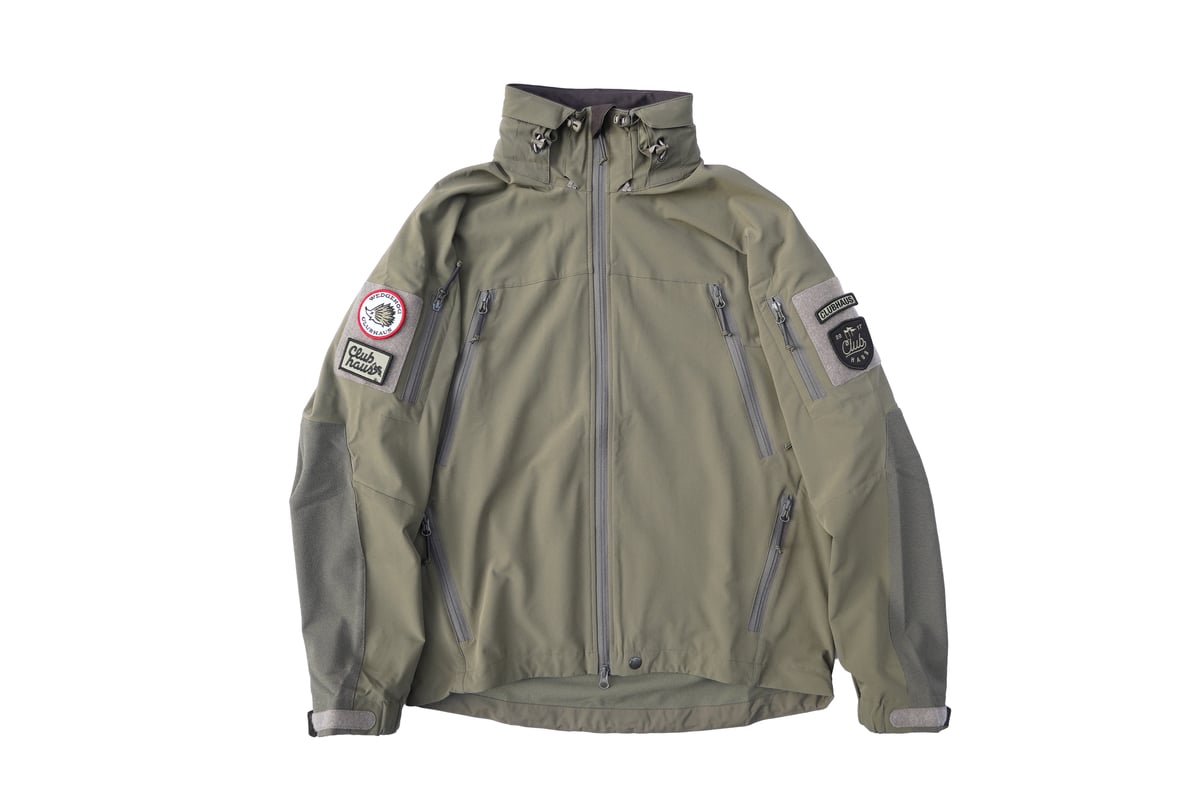 Clubhaus Wappen tilak NOSHAQ MiG Jacket - Khaki...