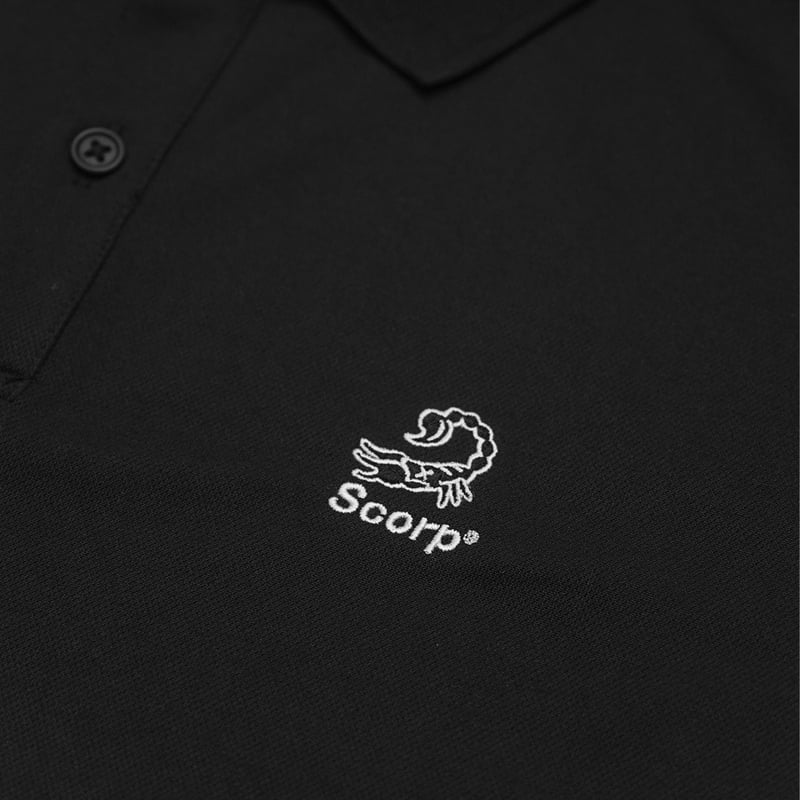Scorp Principal Polo - Black | CLUBHAUS | クラブハウス