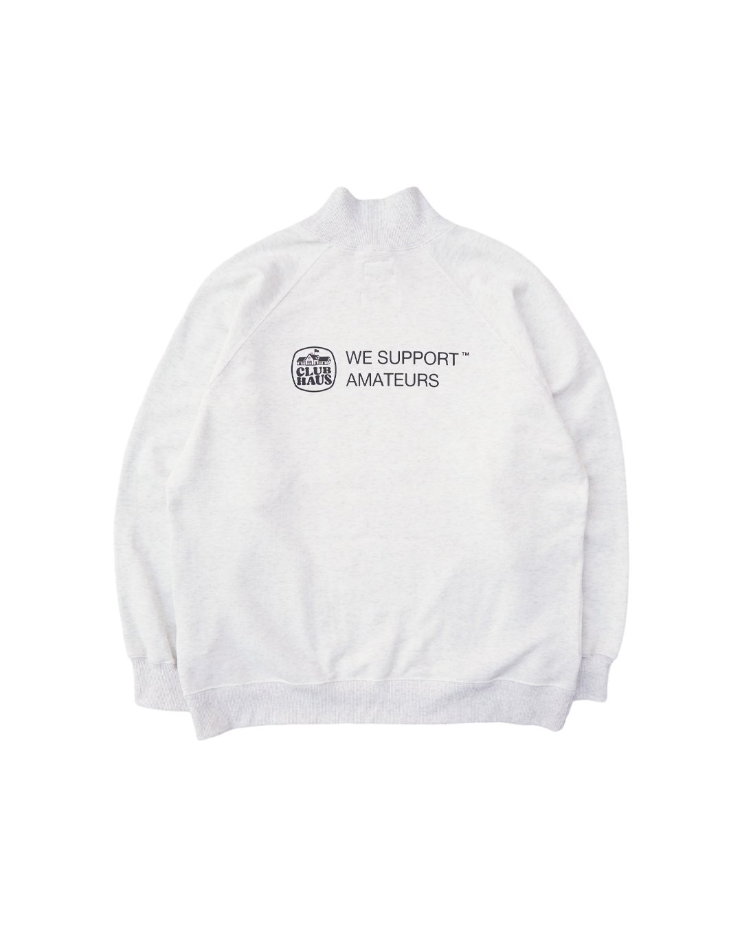 CLUBHAUS “WSA” Highneck SweatShirt - Ash | CLUB