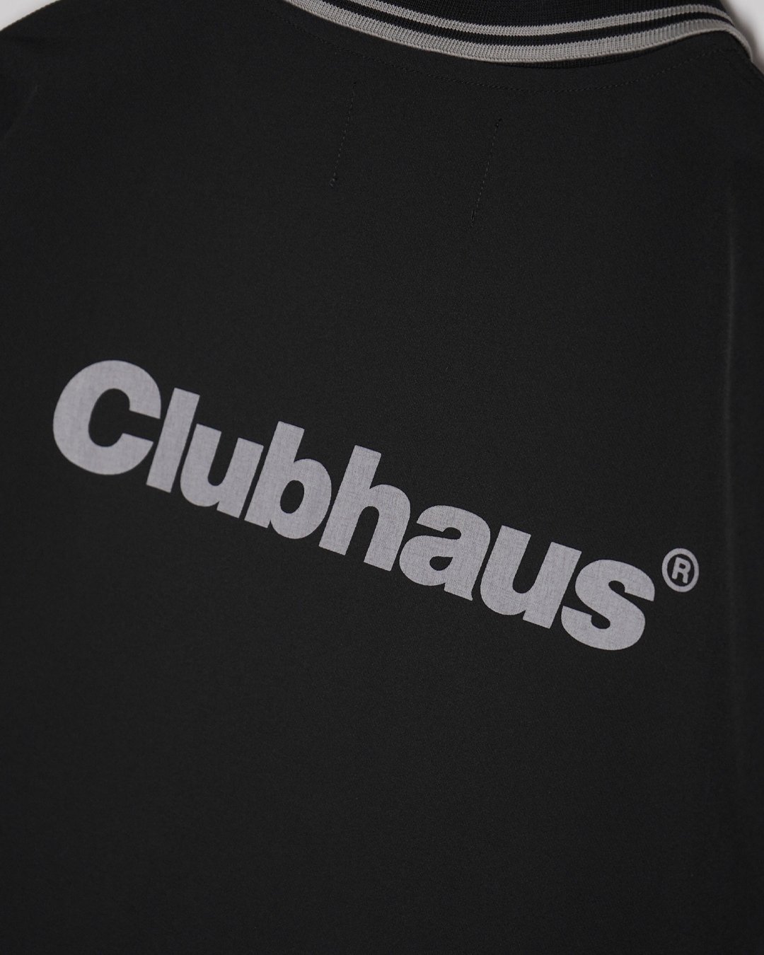 TAION Jersey Polo CLUBHAUS custom - Black | CLU