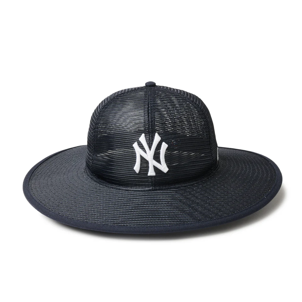 NEWERA Fitted Long Brim Hat Mesh NewYork Yankee