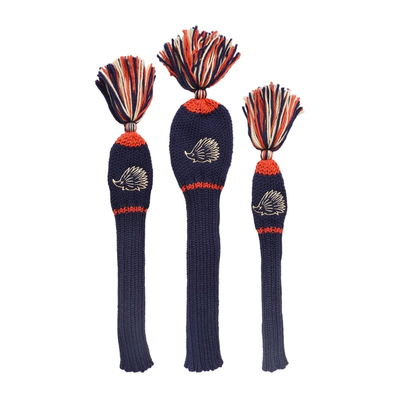 SSC x Clubhaus Knit Headcover - Navy | CLUBHAUS