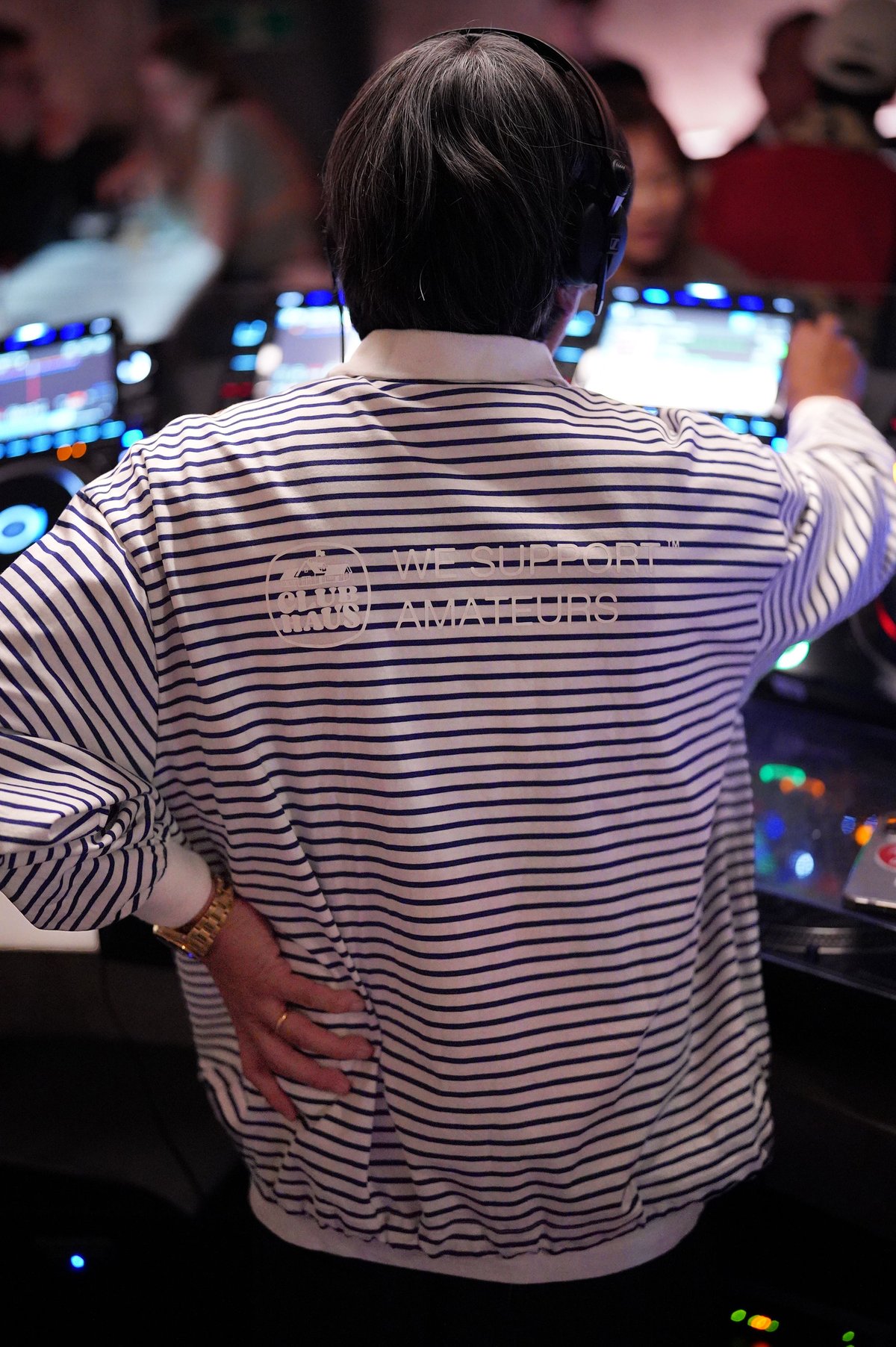 CLUBHAUS Buhloone Mindstate Polo - White/Navy |