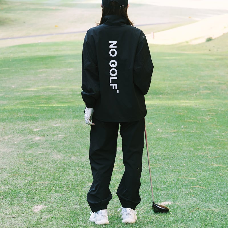 NO GOLF WINDBREAKER PANT - Black | CLUBHAUS | ク