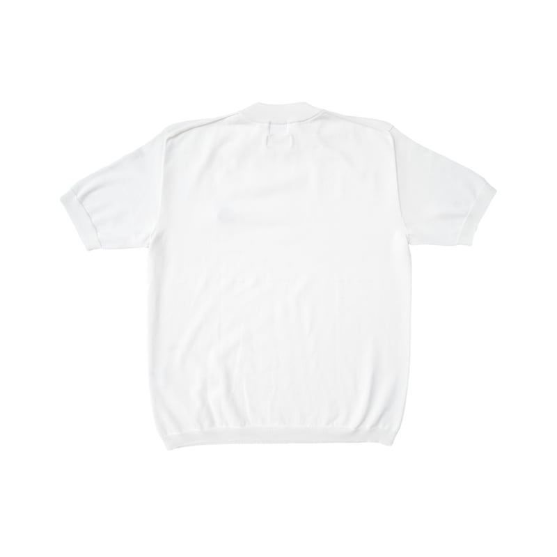 clubhaus Wedgehog Mock Knit クラブハウスモックネック Wedgehog Mock Knit - White | CLUBHAUS | クラブハウス