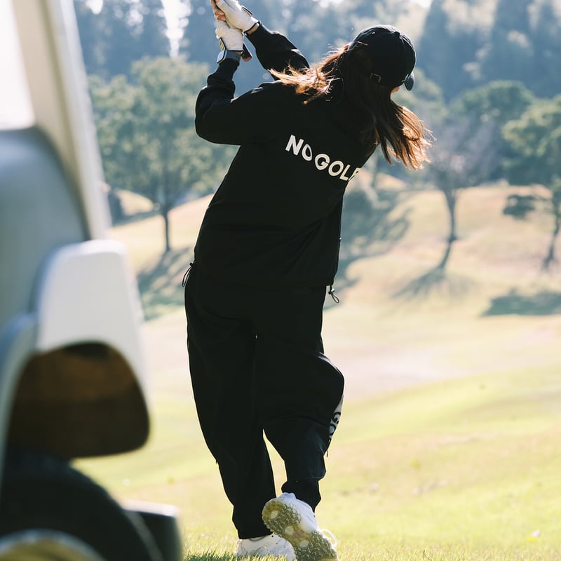 NO GOLF NECK PISTE - Black | CLUBHAUS | クラブハウス
