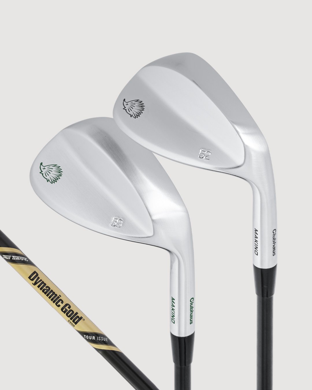 CLUBHAUS X MakinoGolf ウェッジセット　52、58度 Laboratory】CLUBHAUS X MakinoGolf “Wedgehog Wed