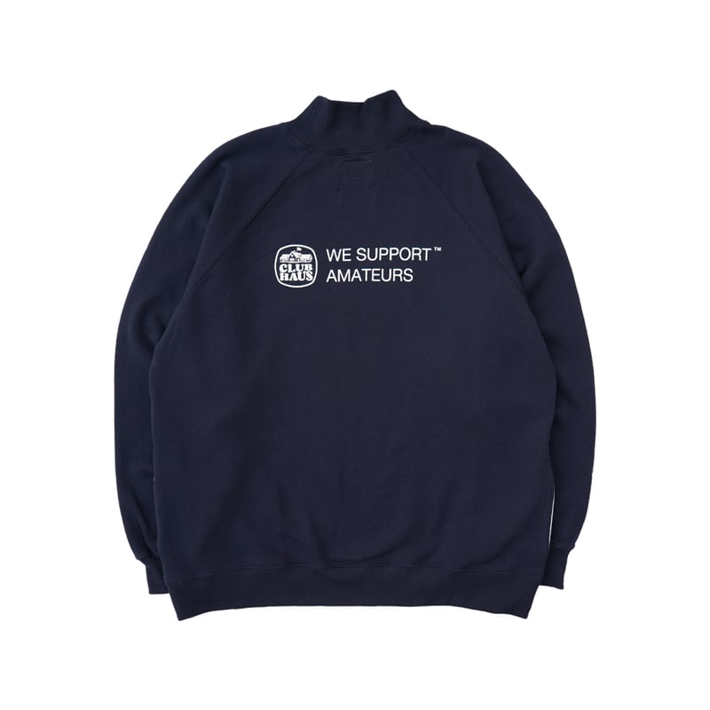 CLUBHAUS “WSA” Highneck SweatShirt - Navy | CLU