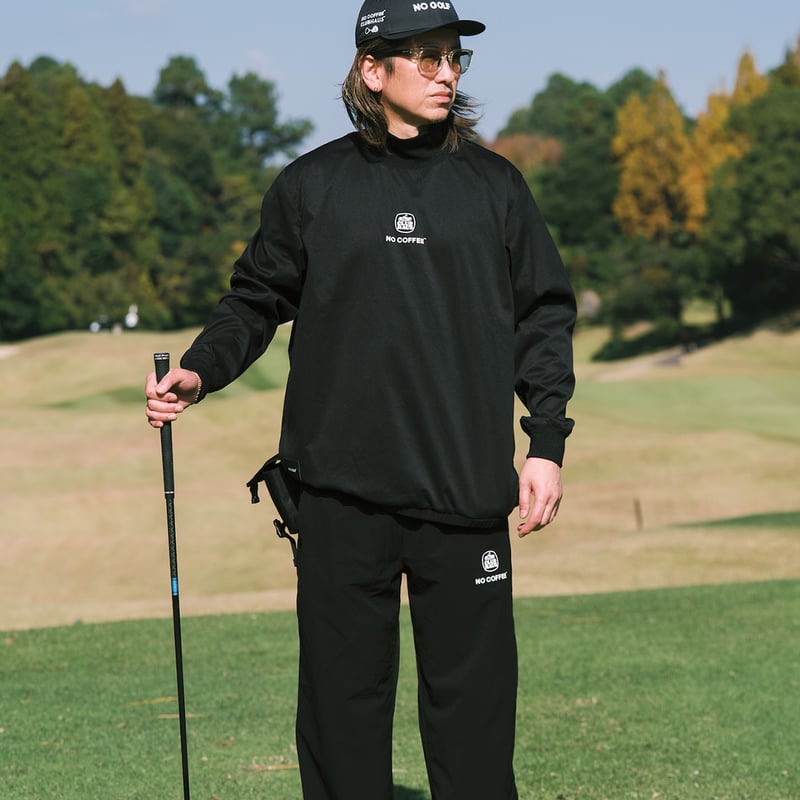 NO GOLF NECK PISTE - Black | CLUBHAUS | クラブハウス