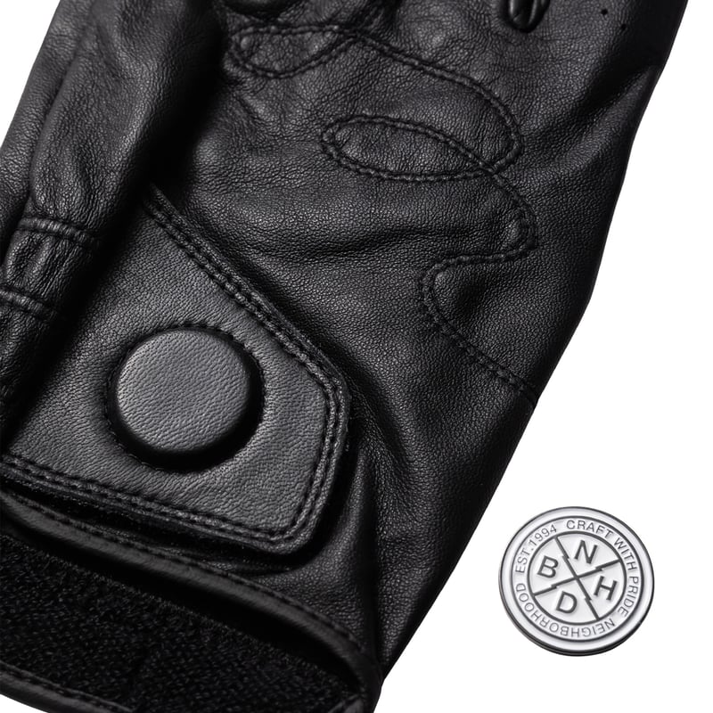NEIGHBORHOOD X MALBON GOLF Golf Glove - Black |