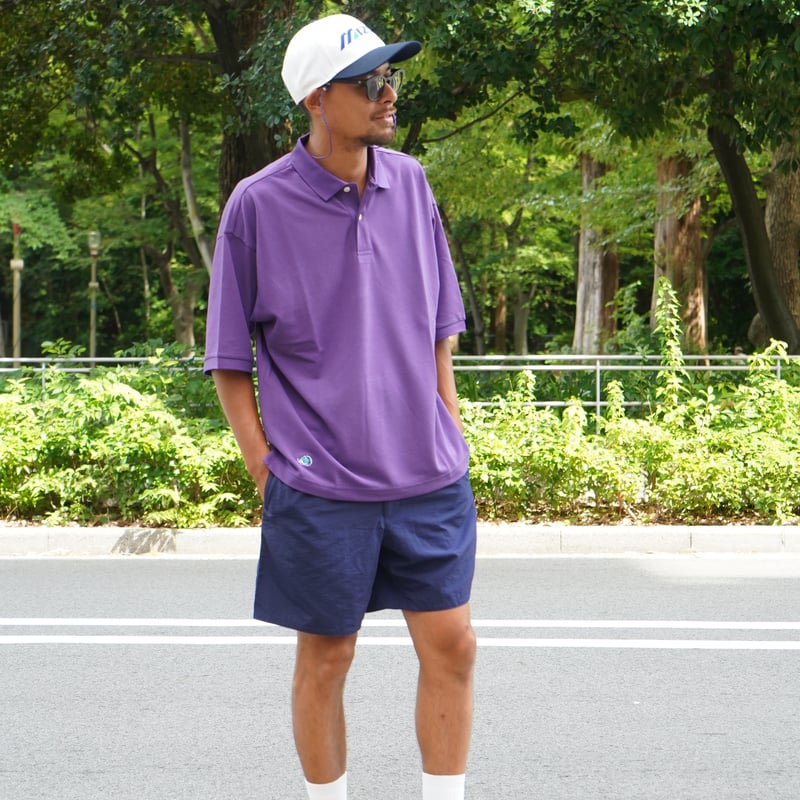 CLUBHAUS Big Polo - Purple | CLUBHAUS | クラブハウス 