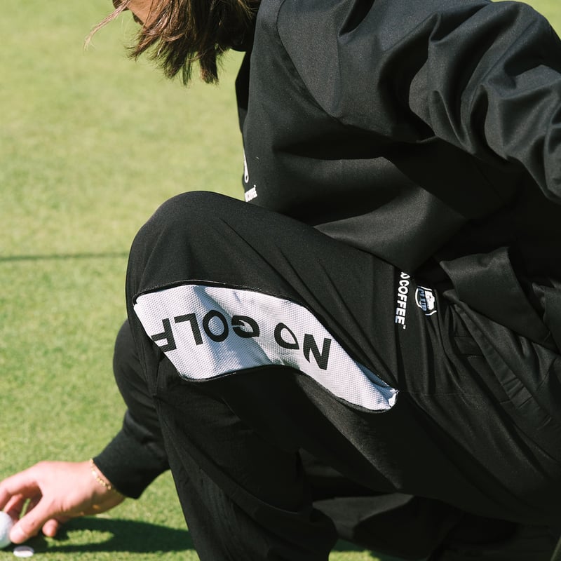 NO GOLF WINDBREAKER PANT - Black | CLUBHAUS | ク