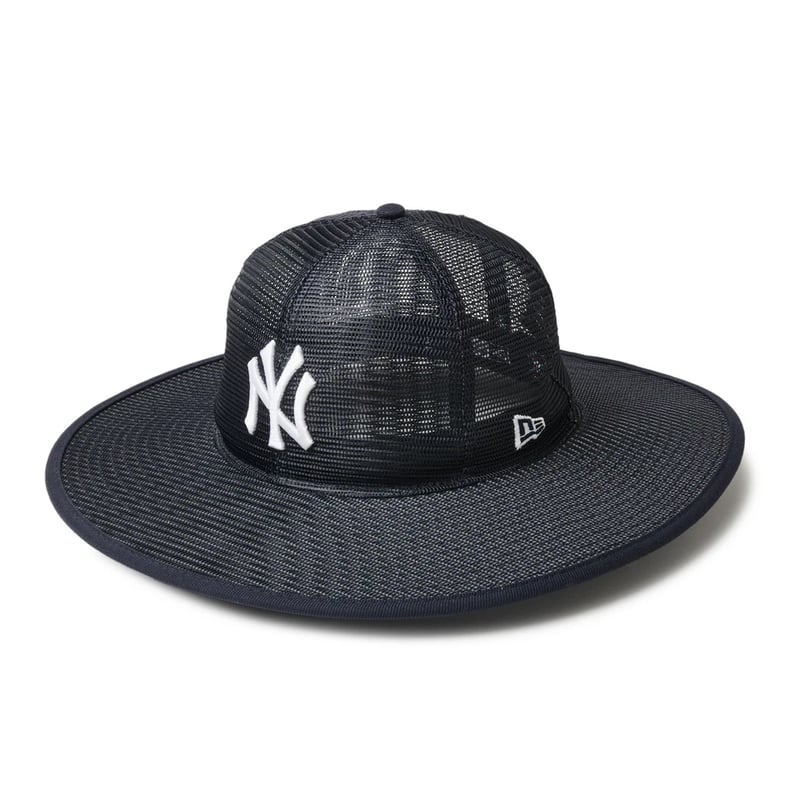 NEWERA Fitted Long Brim Hat Mesh NewYork Yankee