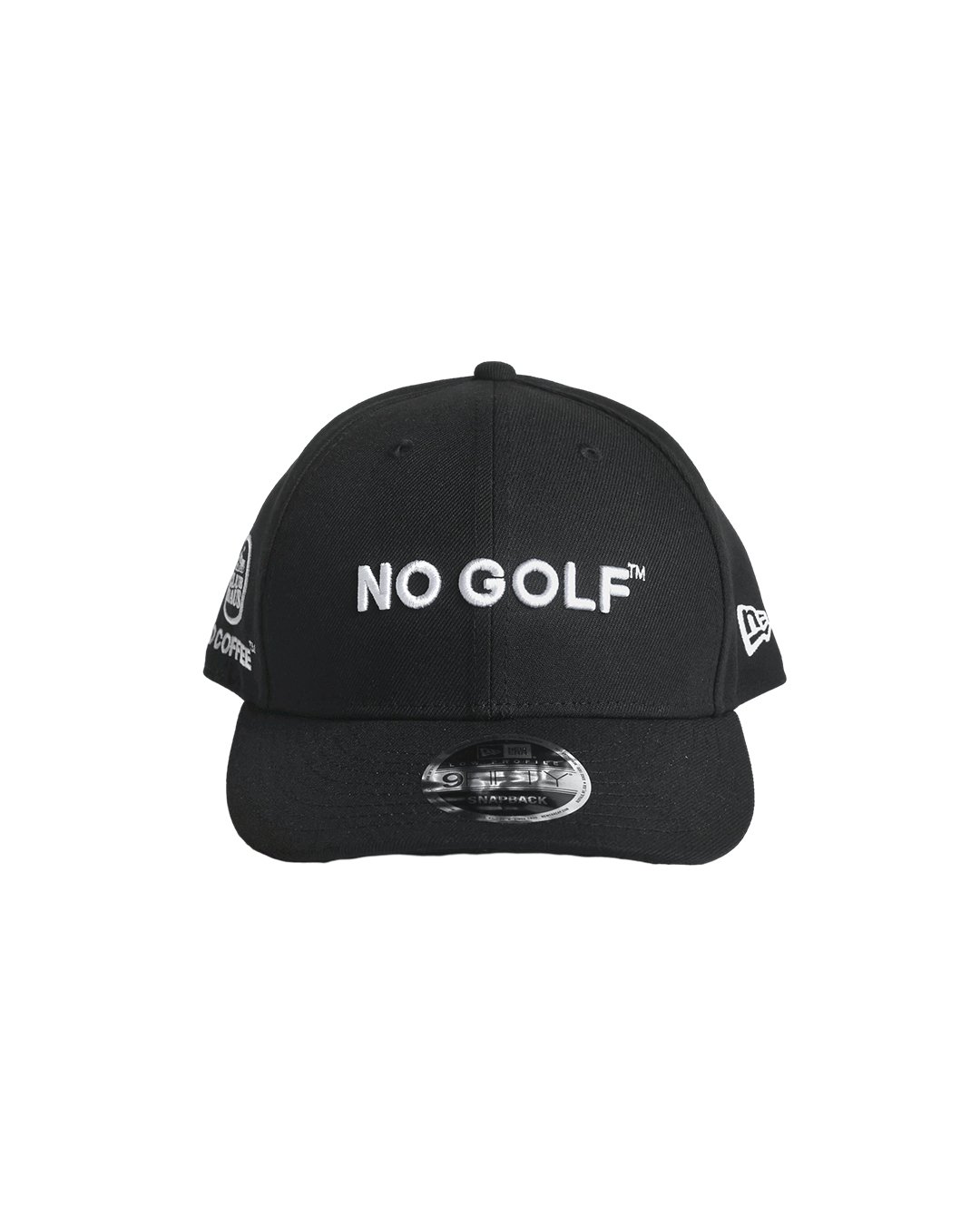 新品　クラブハウスclubhausノーゴルフNOGOLF NEWERA キャップ NO GOLF NEWERA 9FIFTY LOGO - Black | CLUBHAUS |