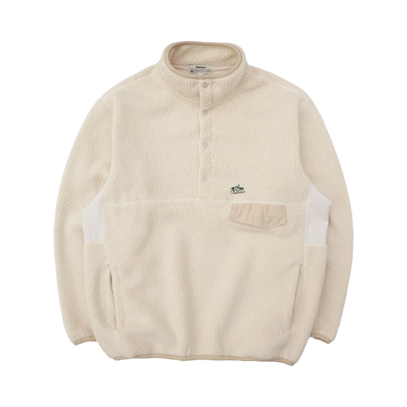 CLUBHAUS Polartec®︎ Fleece 1/4 Pullover - Ivory