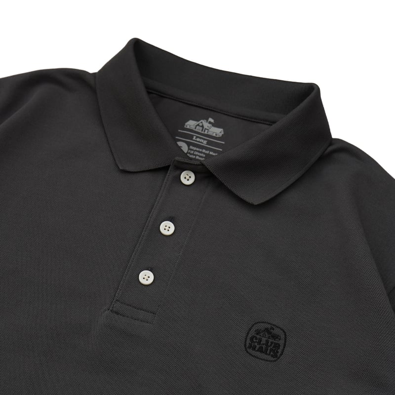 CLUBHAUS Standard L/S Polo '26 - Gray | CLUBHAU