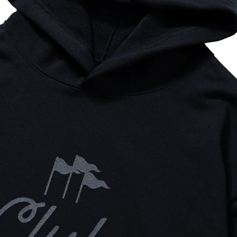 FIDES × CLUBHAUS Logo Parka - Black | CLUBHAUS