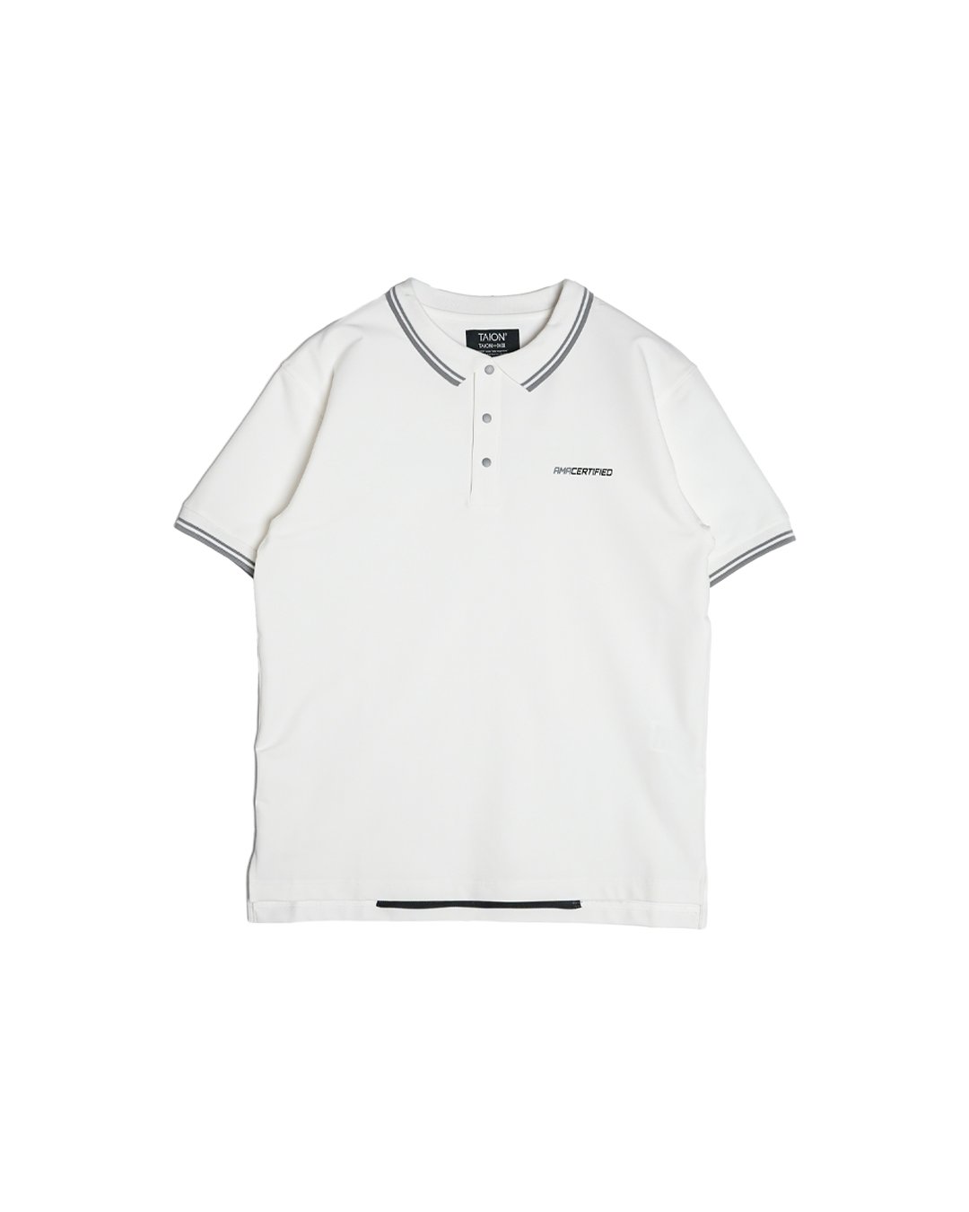 TAION Jersey Polo CLUBHAUS custom - White | CLU