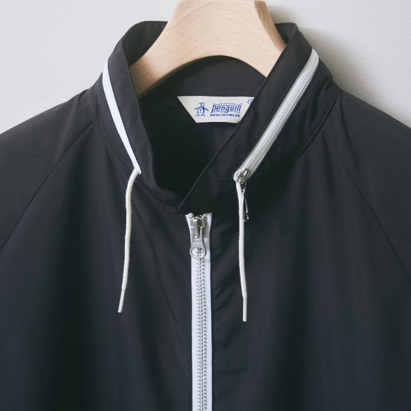 Penguin by CLUBHAUS 60' S Nylon Jacket - Black