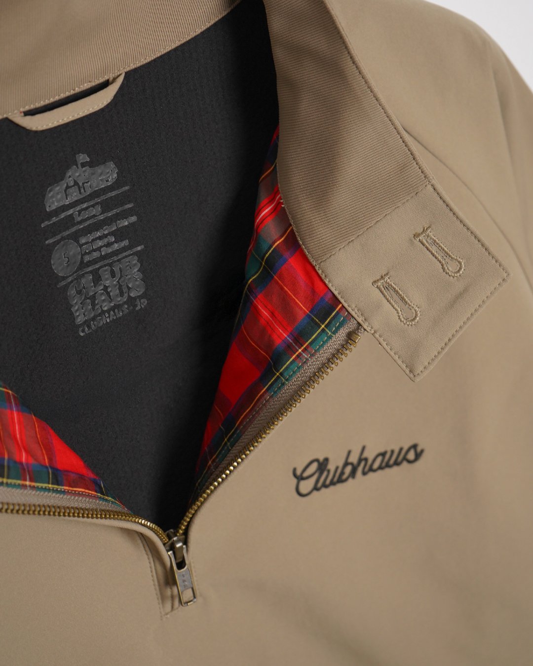 CLUBHAUS C9 1/4zip Swingtop - Beige | CLUBHAUS