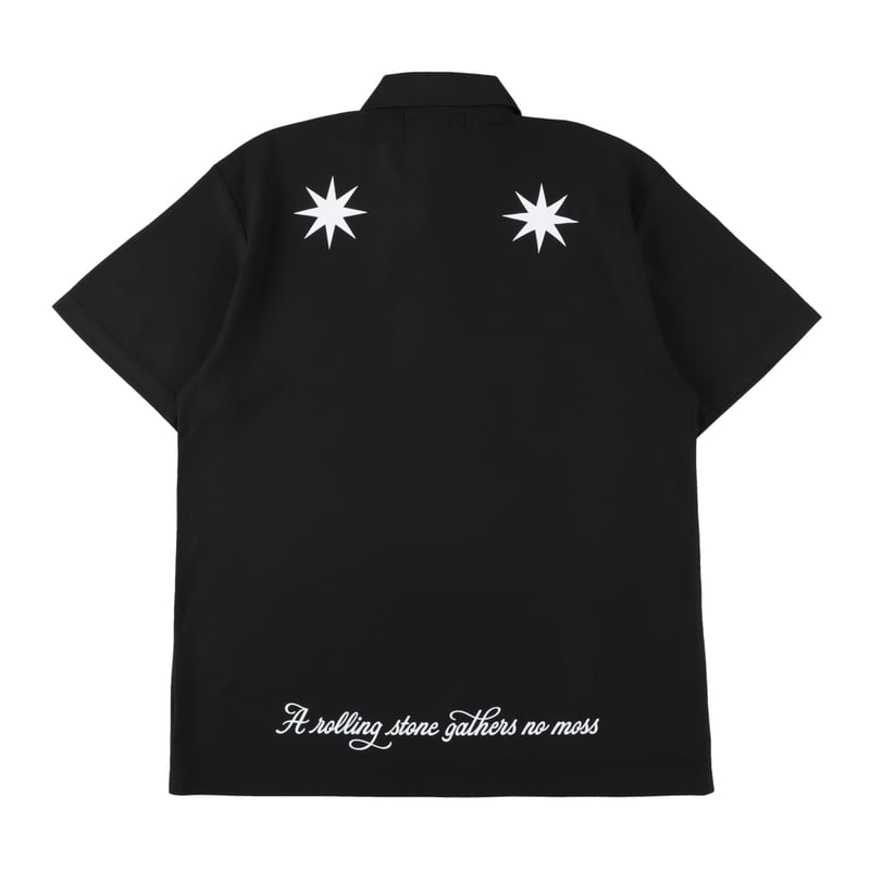 【美品】CLUBHAUS×TANGRAM POLO SHIRTS タングラム　L tangram (タングラム) ゴルフウェア(トップス) メンズ SIZE L ブラック